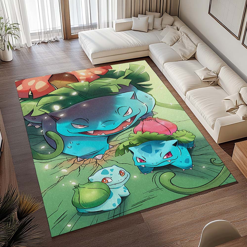 Bisasam Pokémon  - Bulbasaur Pokemon 3 Teppich - TOK 2