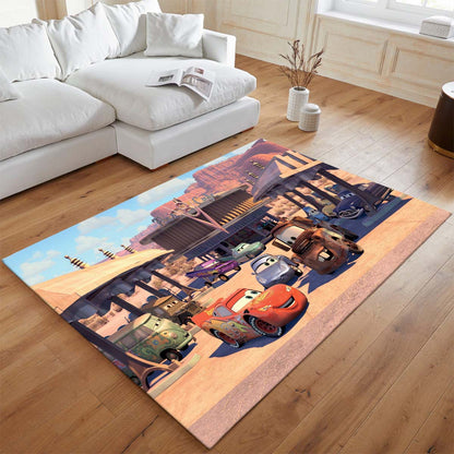 Cars – Lightning McQueen, Sally und Hook Teppich - TOK 2