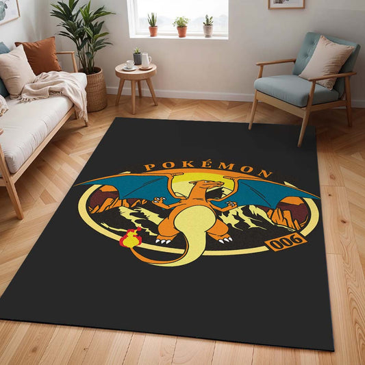 Glurak Pokémon  - Charizard Pokemon 10 Teppich - TOK