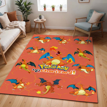 Glurak Pokémon  - Charizard Pokemon 10001 Teppich - TOK