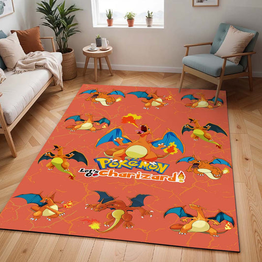 Glurak Pokémon  - Charizard Pokemon 10001 Teppich - TOK