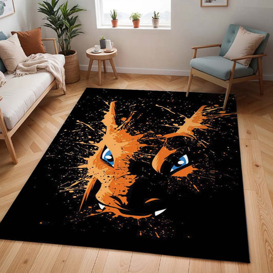 Glurak Pokémon  - Charizard Pokemon 9 Teppich - TOK
