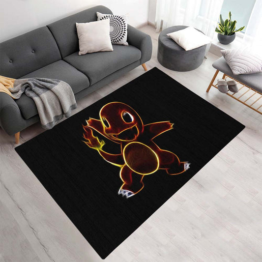 Glumanda Feuer-Pokémon  - Charmander Fire Pokemon 5 Teppich - TOK