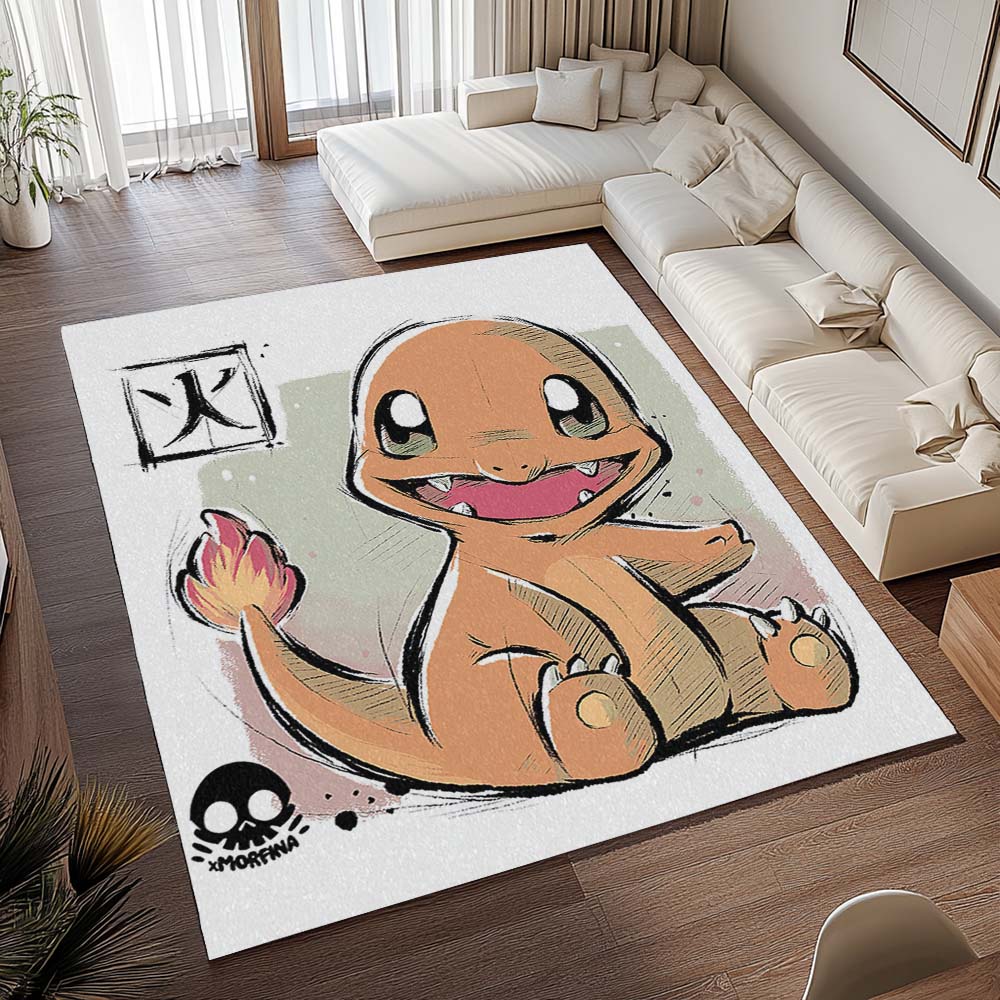 Glumanda Pokémon  - Charmander Pokemon 2 Teppich - TOK 2
