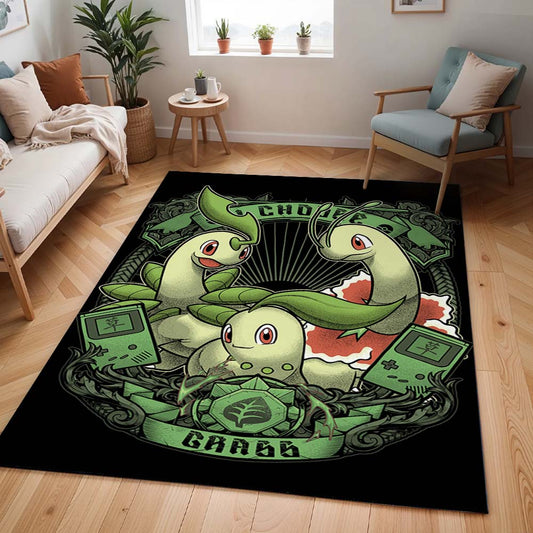 Endivie – Gen 2 – Pflanzen-Pokémon Teppich - TOK