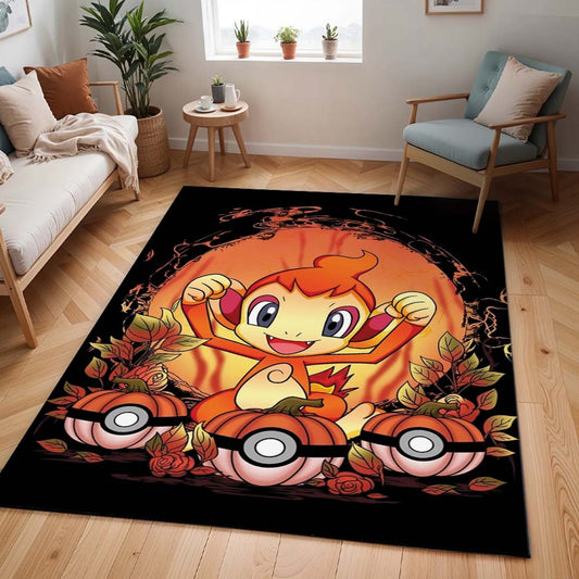 Panflam Pokémon - Chimchar Pokemon Teppich - TOK