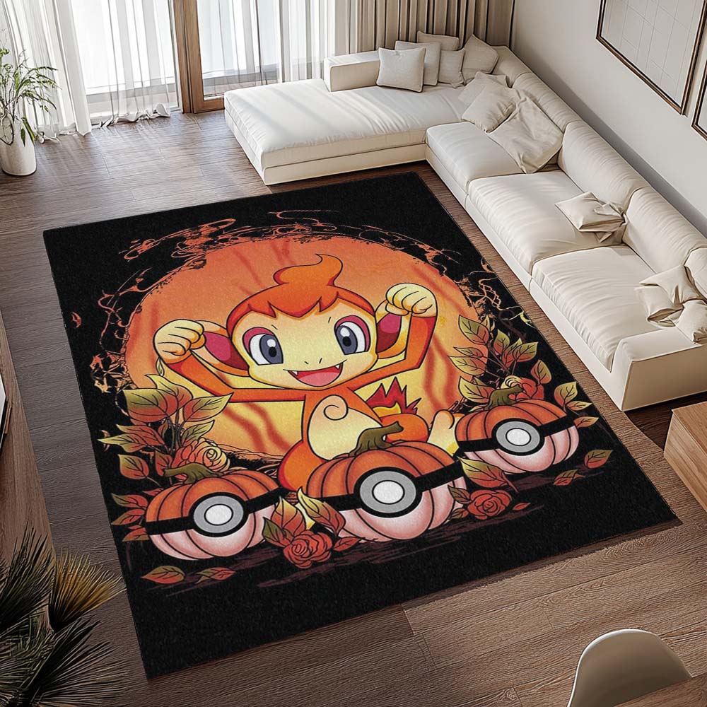 Panflam Pokémon - Chimchar Pokemon Teppich - TOK 2