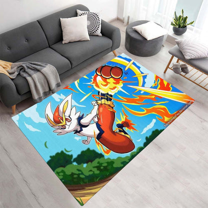 Liberlo Pokémon  - Cinderace Pokemon 5 Teppich - TOK