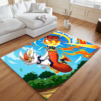 Liberlo Pokémon  - Cinderace Pokemon 5 Teppich - TOK 2
