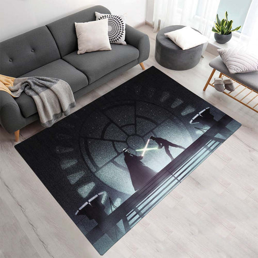 Darth Vader gegen Luke Skywalker Star Wars Teppich - TOK