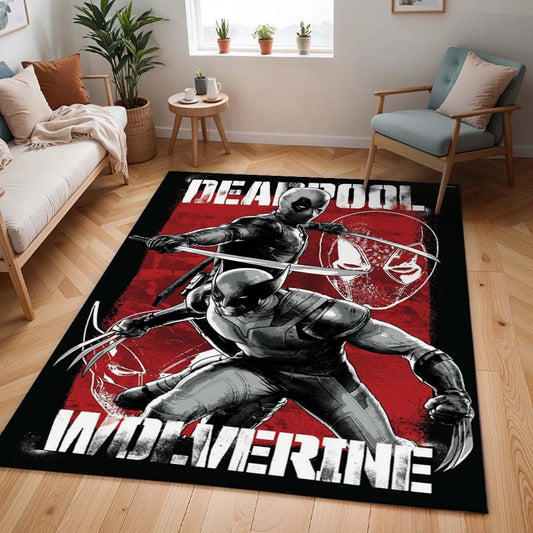 Deadpool und Wolverine Teppich - TOK
