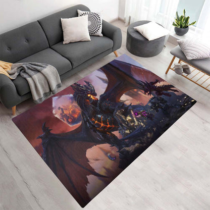 Todesschwinge der Zerstörer World of Warcraft 4 Teppich - TOK