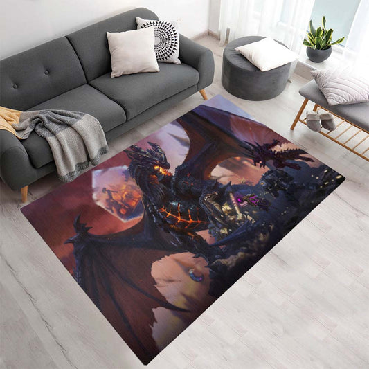 Todesschwinge der Zerstörer World of Warcraft 4 Teppich - TOK