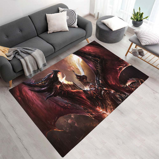 Todesschwinge der Zerstörer World of Warcraft 6 Teppich - TOK