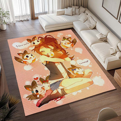 Detektiv Pokémon Filmfiguren Teppich - TOK 2