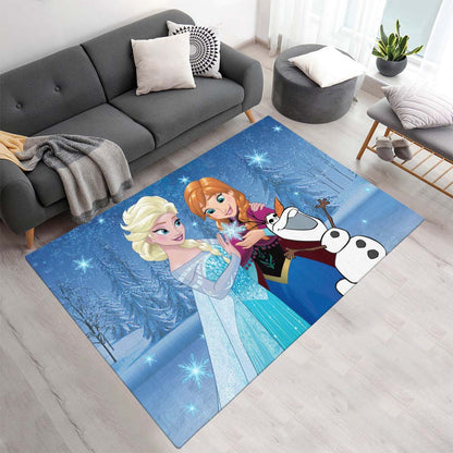 Disney Anna Elsa Frozen Alle Charaktere 1001 Teppich - TOK
