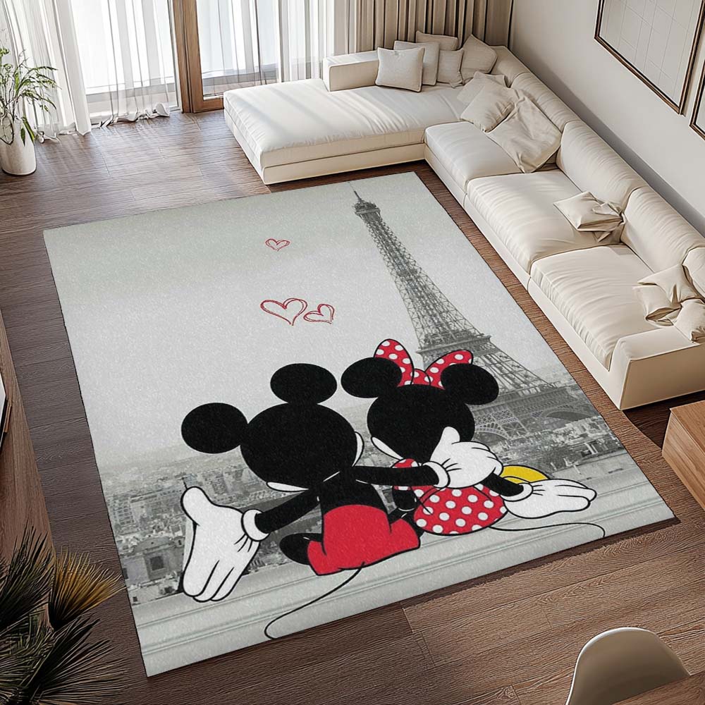 Disney – Micky Maus und Minnie Maus in Paris Teppich - TOK 2