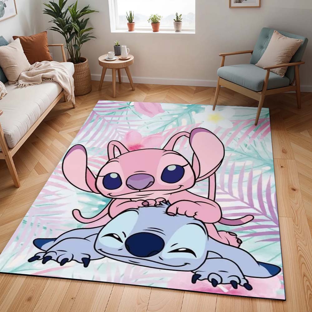 Disney Stitch und Angel 3 Teppich - TOK