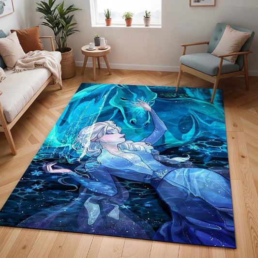 Elsa Disney Prinzessin Die Eiskönigin - Frozen 1007 Teppich - TOK