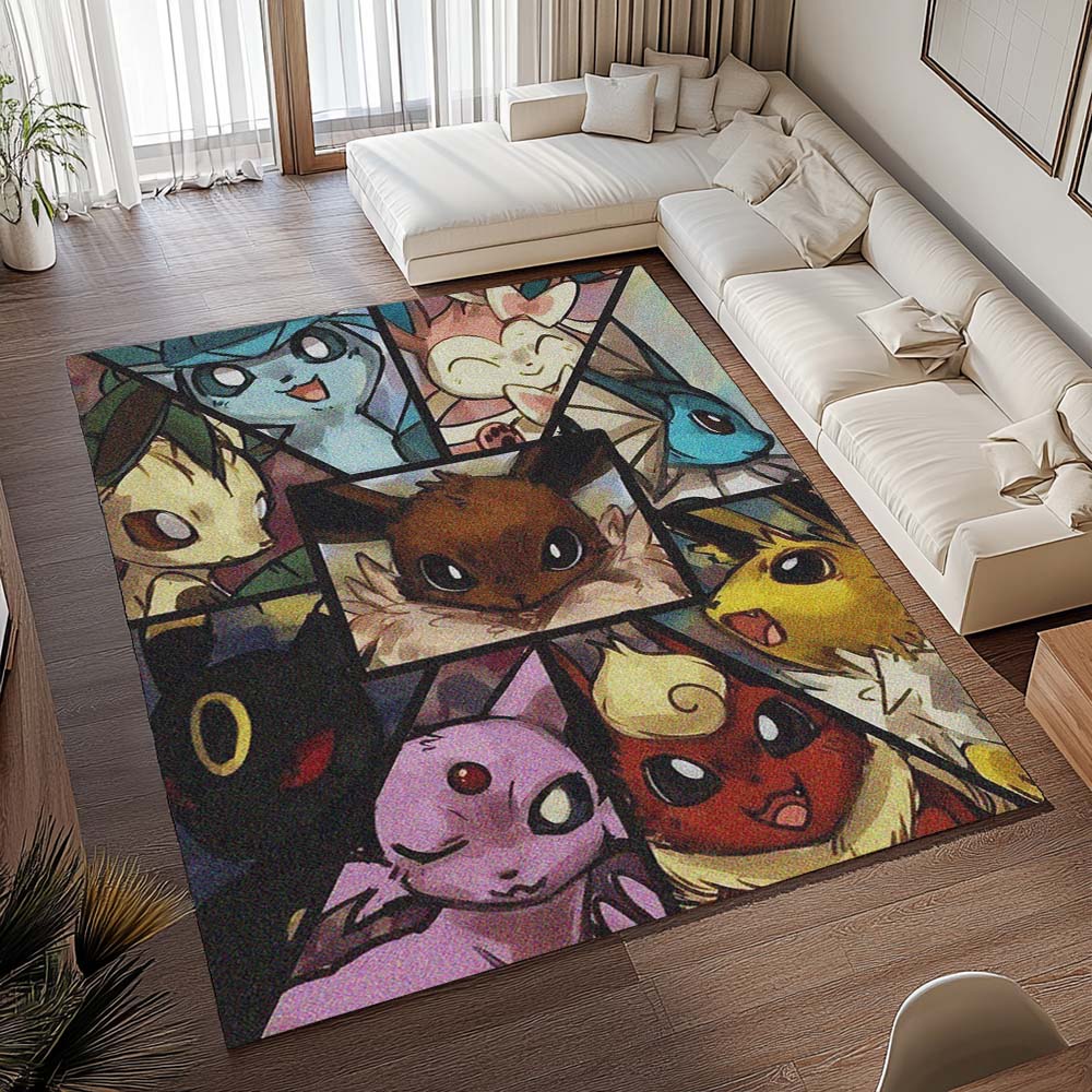 Pokeball Entwicklung Pokémon 4 Teppich - TOK 2