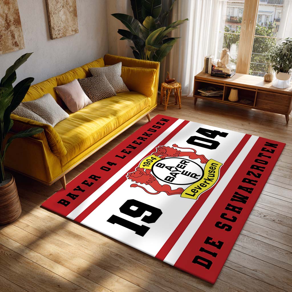 FC Bayer 04 Leverkusen - B04 Teppich - Design 04 - Teppich für Fans 2