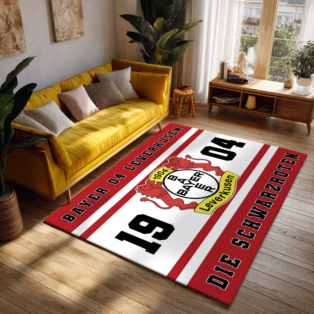 FC Bayer 04 Leverkusen - B04 Teppich - Design 03 - Teppich für Fans 2