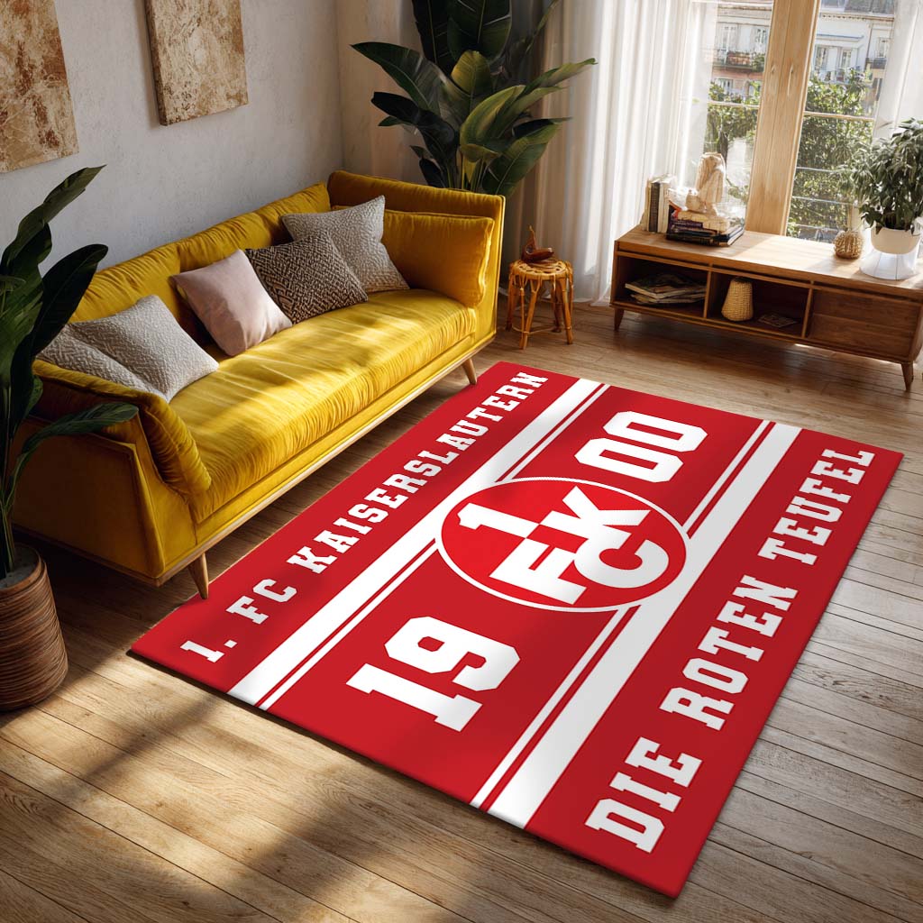 1. FC Kaiserslautern - FCK Teppich - Design 05 - Teppich für Fans 2