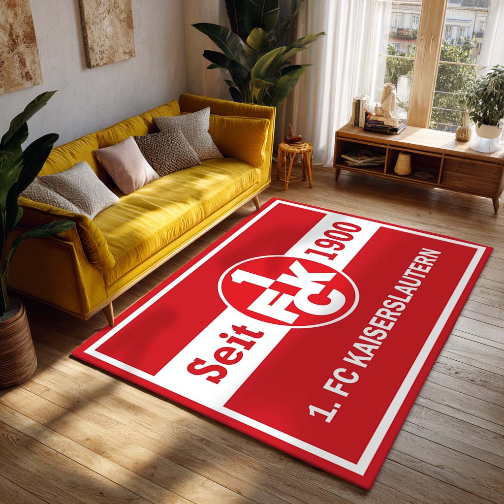1. FC Kaiserslautern - FCK Teppich - Design 04 - Teppich für Fans 2