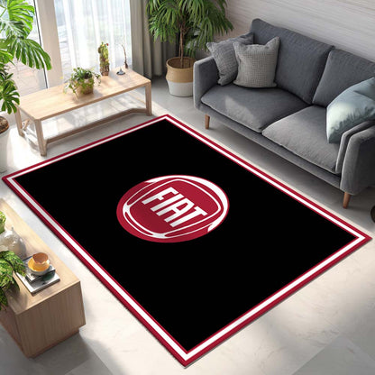 Fiat Car Teppich - Teppich mit Automotiv-Motiv