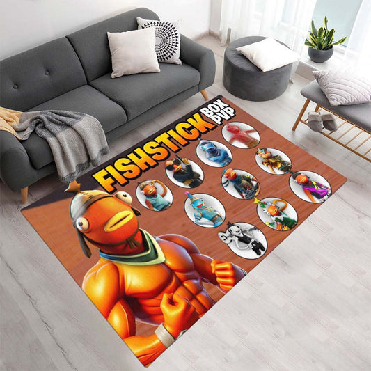 Fishstick Box PVP Fortnite Spiel Teppich - TOK