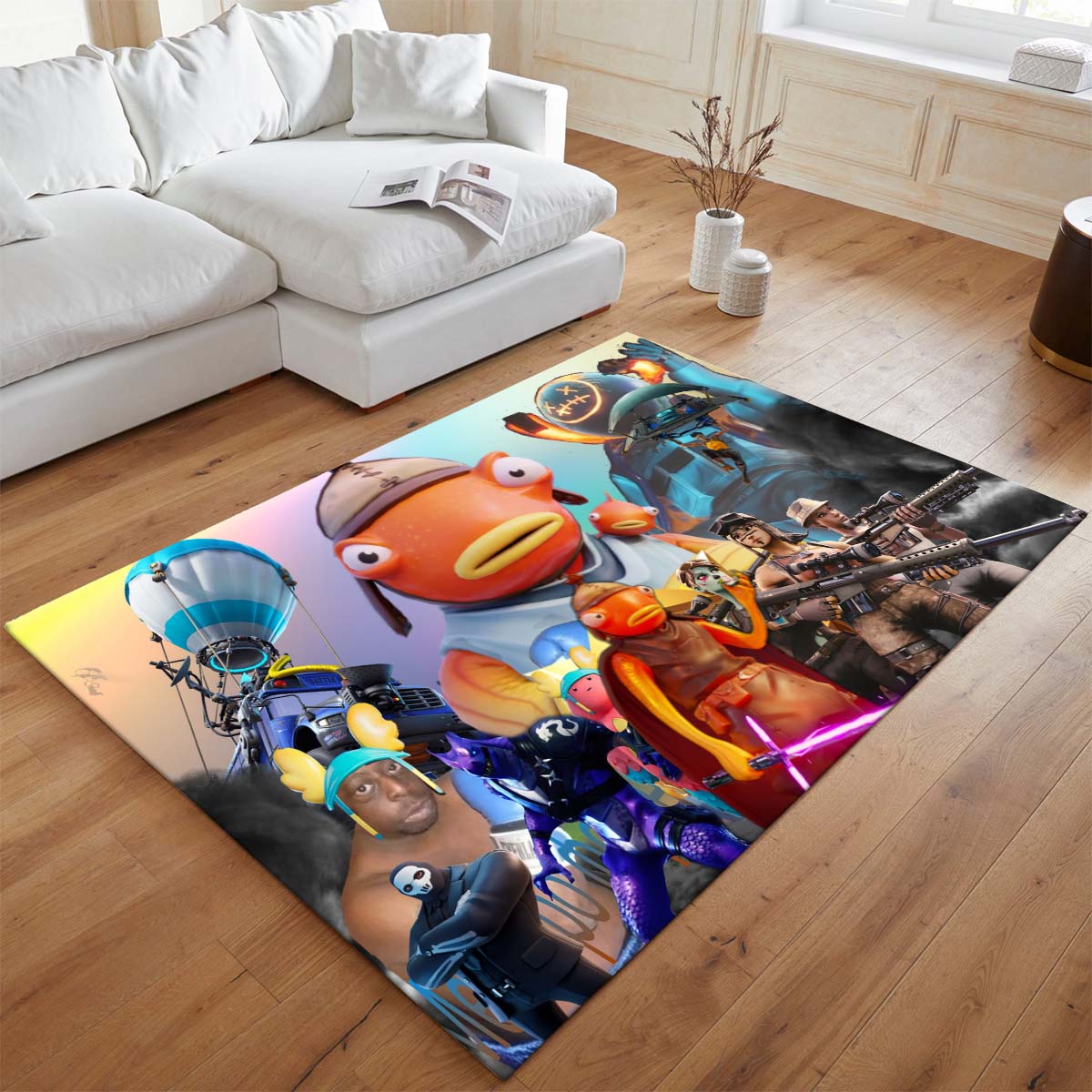 Fishsticks Skin Fortnite Spiele 02 Teppich - TOK 2