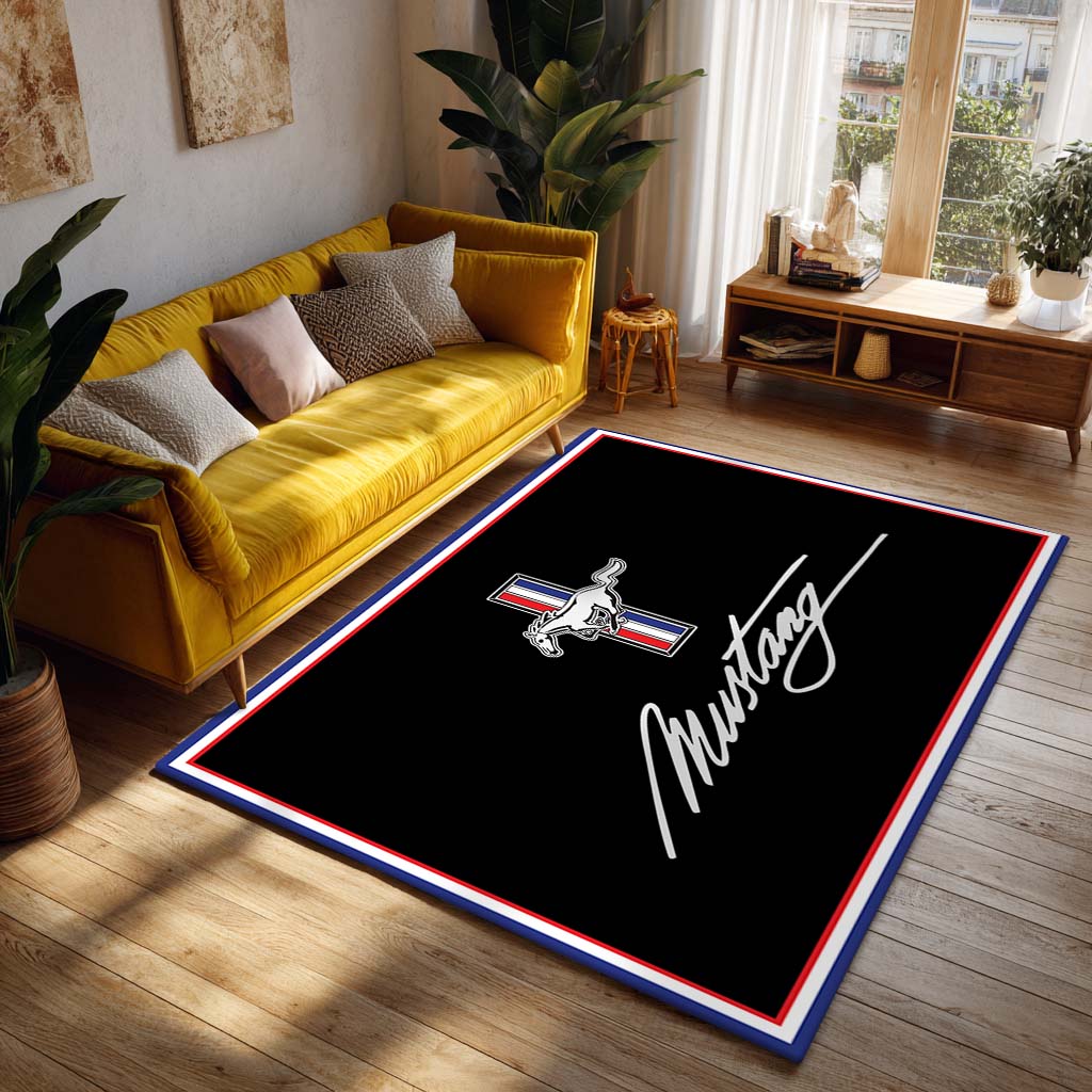 Ford Mustang 02 Teppich - Teppich mit Automotiv-Motiv-2
