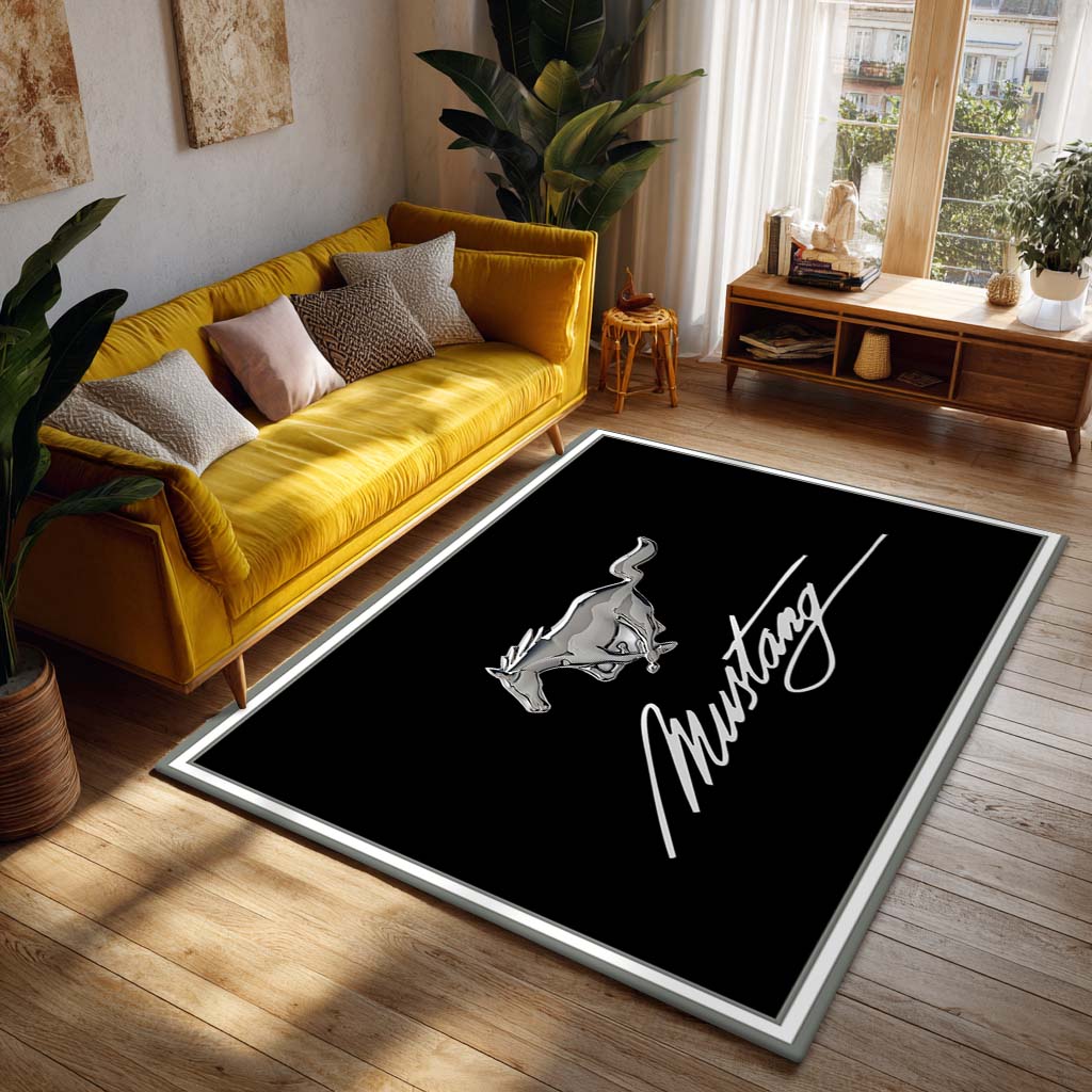 Ford Mustang Teppich - Teppich mit Automotiv-Motiv-2