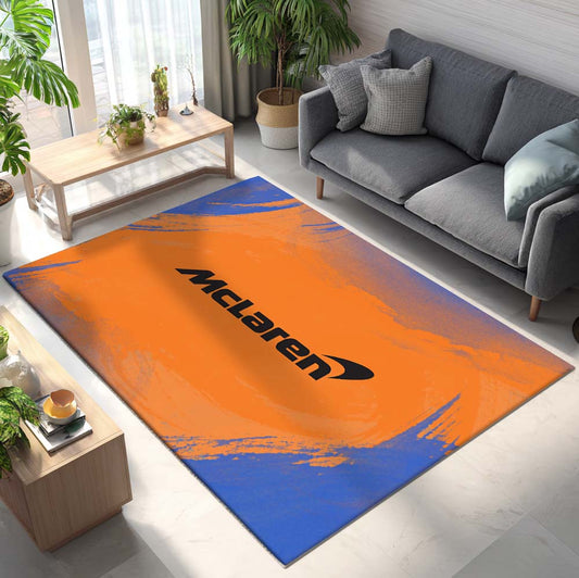 Formula 1 McLaren F1 Orange Color Teppich - Teppich mit Automotiv-Motiv