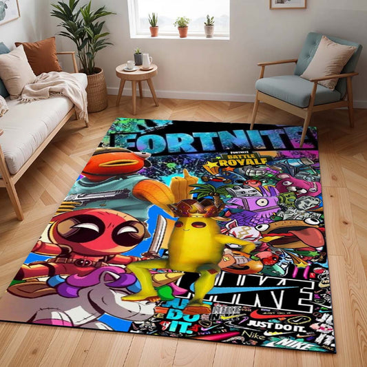 Fortnite Skin Fishstick Peely Deadpool Teppich - TOK