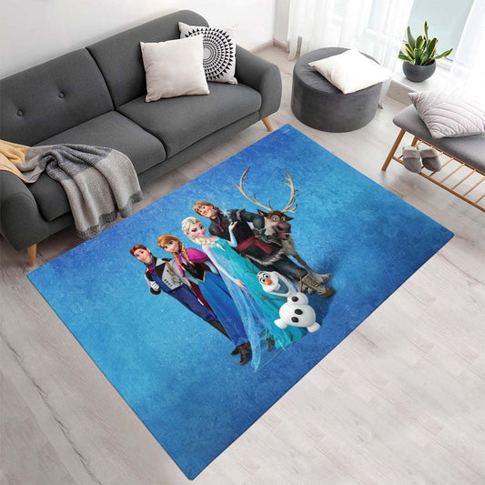 Die Eiskönigin - Frozen Alle Charaktere 9 Teppich - TOK