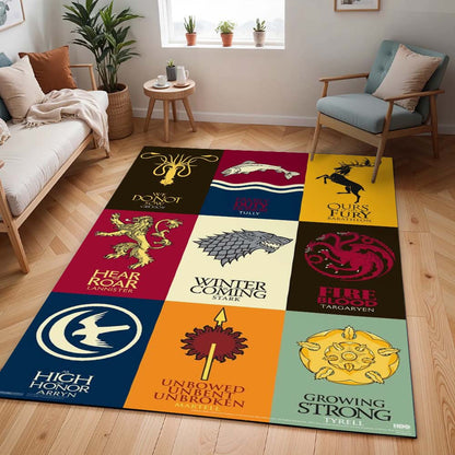 Game of Thrones Häuser Teppich - TOK