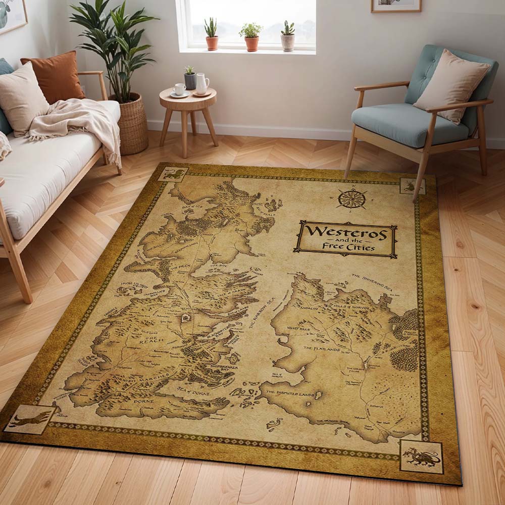 Game of Thrones Karte 02 Teppich - TOK