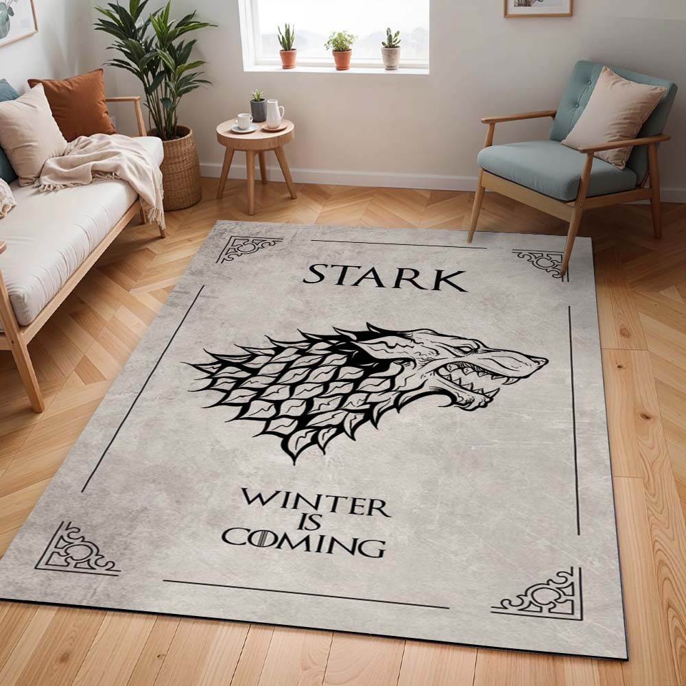 Game of Thrones Haus Stark Der Winter naht Teppich - TOK
