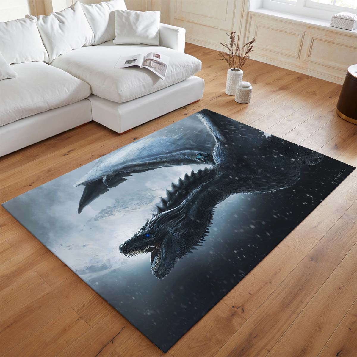 Game of Thrones Der Winter naht Drache 40 Teppich - TOK 2