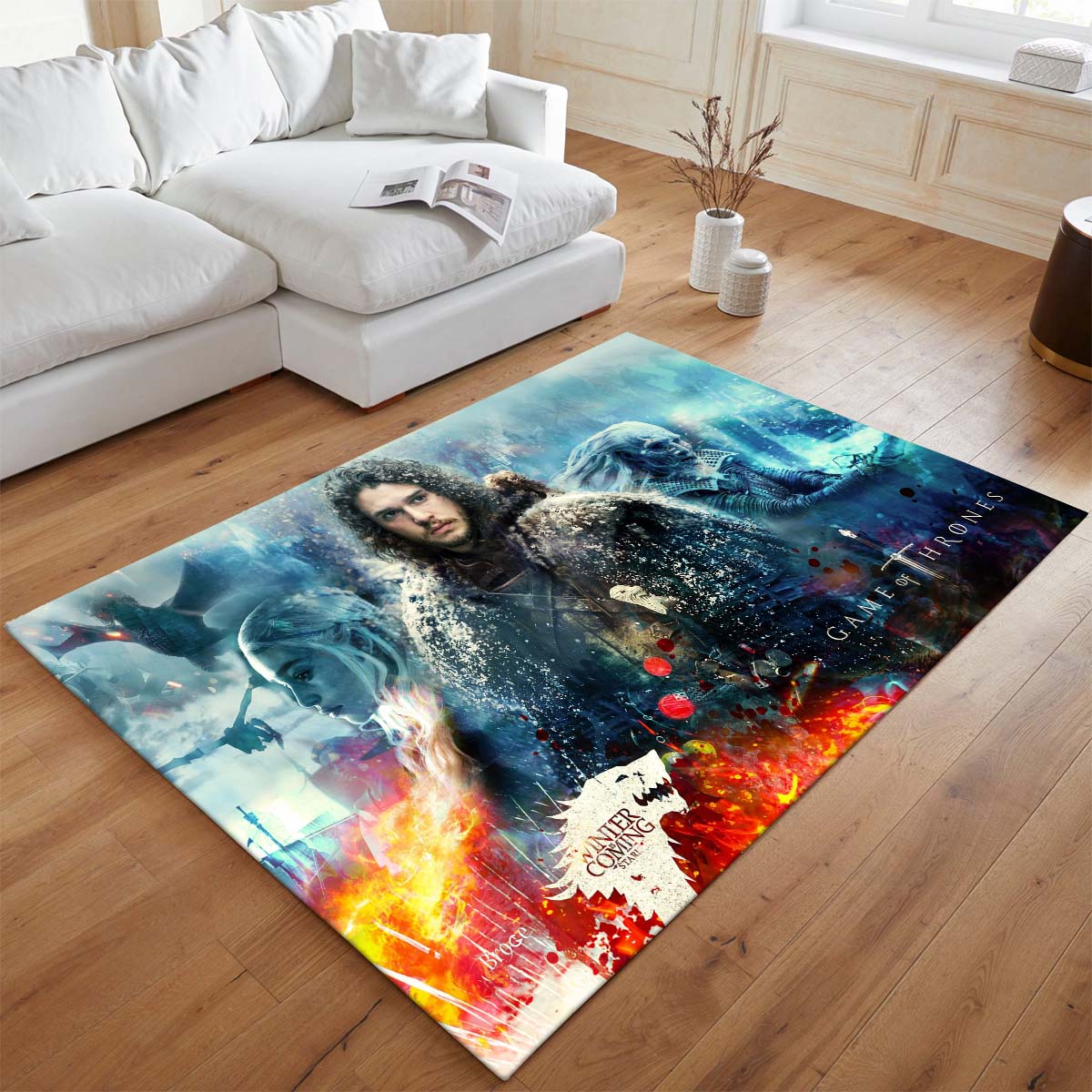 Game of Thrones Der Winter naht Jon Schnee 14 Teppich - TOK 2
