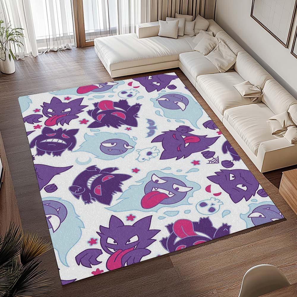 Nebulak Alpollo Gengar Pokémon - Gastly Haunter Gengar Pokemon Teppich - TOK 2