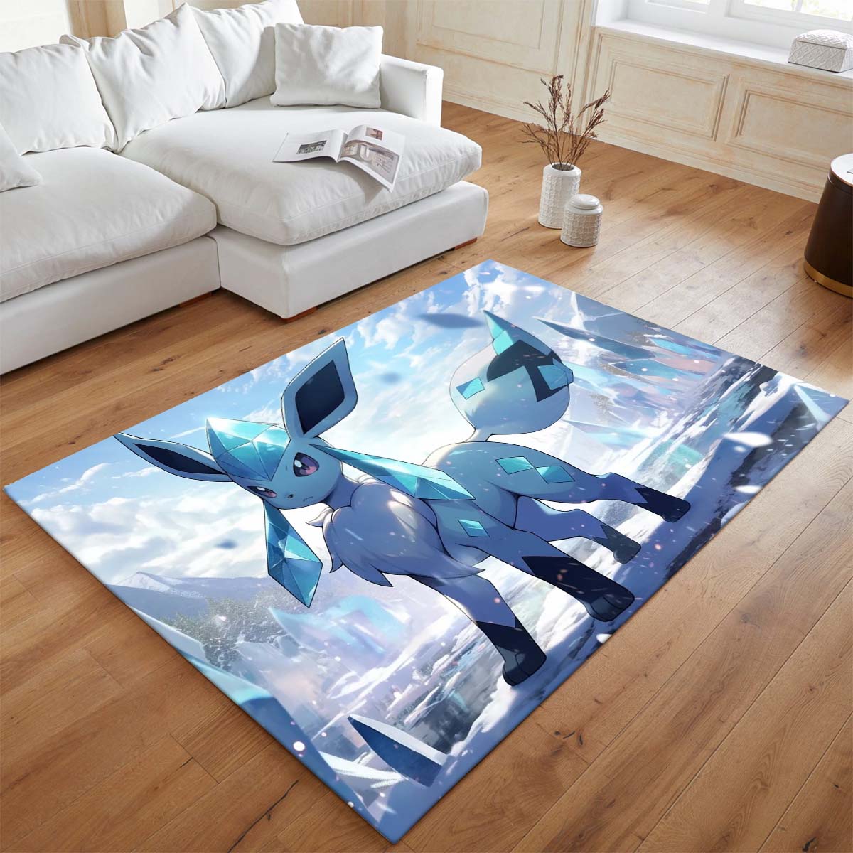 Glaziola Pokémon  - Glaceon Pokemon 8 Teppich - TOK 2