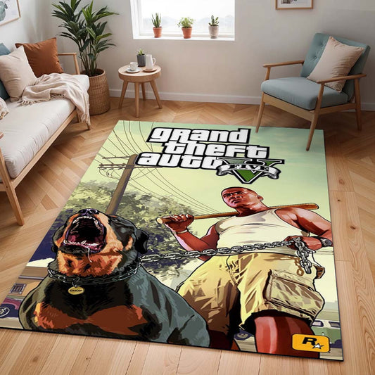 Grand Theft Auto GTA 5 Carl Johnson 2 Teppich - TOK
