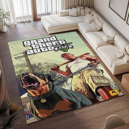 Grand Theft Auto GTA 5 Carl Johnson 2 Teppich - TOK 2