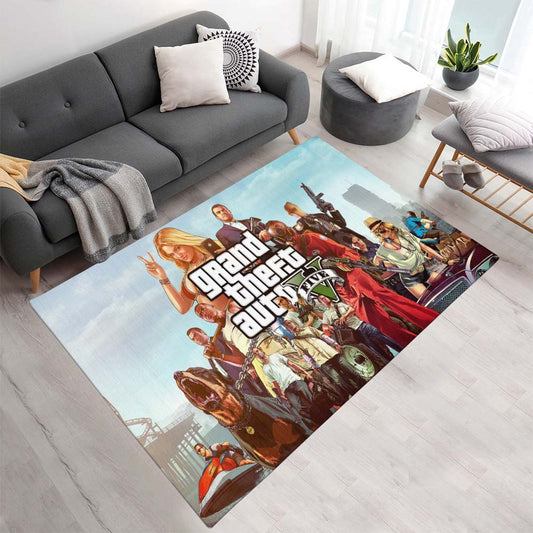 Grand Theft Auto GTA 5 Charaktere Teppich - TOK