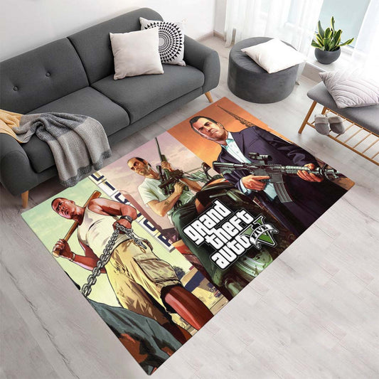 Grand Theft Auto GTA 5 Charaktere Deine Mission Teppich - TOK