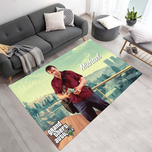 Grand Theft Auto GTA 5 Michael De Santa 3 Teppich - TOK