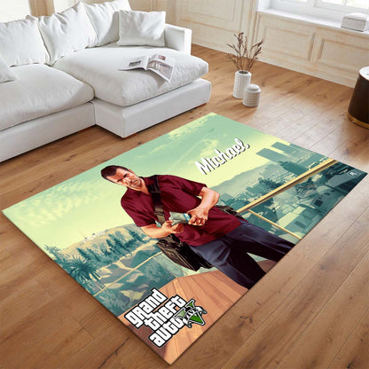 Grand Theft Auto GTA 5 Michael De Santa 3 Teppich - TOK 2