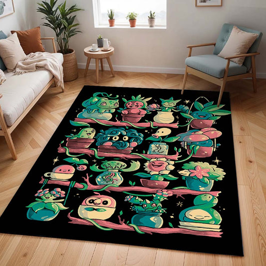 Gras-Pokémon Teppich - TOK